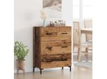 Vidaxl Credenza In Legno Recuperato 69,5 X 34 X 90 Cm Legno Composito E Ferro