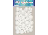 Palline Di Polistirolo Miste, 50 Pezzi