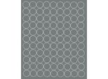 Adesivi Rotondi, Diametro 2 Cm, Pois, 99 Pezzi, Grigio Lucido