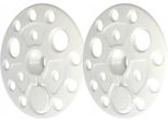Pgb Piastrine Isolanti 60 Mm Per Il Fissaggio Di Pannelli E Materiali Isolanti 100 Pz.