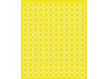 Adesivi Rotondi, Diametro 1,5 Cm, Pois, 180 Pezzi, Giallo Brillante