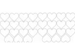 Adesivi A Forma Di Cuore Per San Valentino, 6 Cm, 30 Pezzi, Bianco Opaco