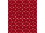 Adesivi Rotondi, 5 Cm, Adesivi A Puntini, 72 Pezzi, Rosso Scuro Lucido