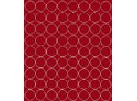 Adesivi Rotondi, 5 Cm, Adesivi A Puntini, 72 Pezzi, Rosso Scuro, Opaco