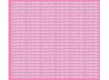Adesivi Numerici Autoadesivi, 5 Mm, Rosa, Opachi