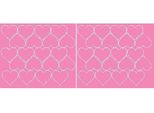 Adesivi A Forma Di Cuore Per San Valentino, 5 Cm, 40 Pezzi, Rosa, Opachi