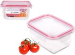 Contenitore Per Alimenti Rettangolare In Vetro Resistente Al Calore Con Coperchio, Fusion Articolo 81452, Ermetico, 950 Ml, Per Alimenti, Chiusura A Clip Ermetica, Guarnizione In Silicone