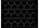 Adesivi A Forma Di Cuore Per San Valentino, 4 Cm, 30 Pezzi, Nero Lucido
