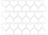 Adesivi A Forma Di Cuore Per San Valentino, 4 Cm, 30 Pezzi, Bianco Opaco