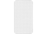 Babel Tappetino Antiscivolo Per Vasca Da Bagno 68 X 37 Cm Ventose Cerchi Bianchi