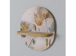 Soften Poppy Scaffale Ovale