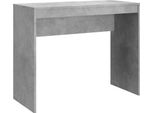Syfax™ Scrivania Grigio Cemento 90X40X72 Cm In Legno Multistrato
