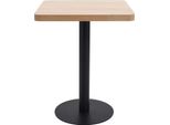 Syfax™ Tavolo Da Bistrot Marrone Chiaro 60X60 Cm In Mdf