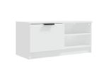 Syfax™ Mobile Porta Tv Bianco 80X35X36,5 Cm In Legno Multistrato