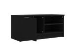 Syfax™ Mobile Porta Tv Nero 80X35X36,5 Cm In Legno Multistrato