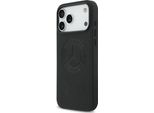 Etui Mercedes Leather Vintage Logo Magsafe Na Iphone 17 Pro Max - Czarne