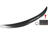 Spoiler Posteriore, Stile M4, Facile Installazione, Carbon Look
