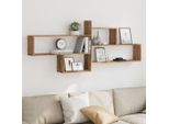 Maison Exclusive - Mensola Da Parete In Rovere Artigianale 167,5X18X68 Cm Materiale Ligneo