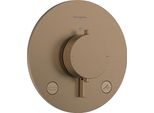 Hansgrohe Ecostat Comfort S Thermostat Encastré Pour 2 Consommateurs Avec Combinaison De SéCurité IntéGréE, 33718140, 33718140