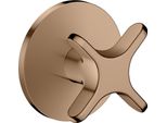 Hansgrohe Axor One Robinet D'arrêT Encastré, Avec PoignéE Croisillon, 48771300, 48771300