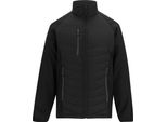 Regatta - Giacca Trapuntata Da Uomo, Cerniera Integrale RG12390 (3XL) (Nero/Cenere)