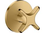 Hansgrohe Axor One Robinet D'arrêT Encastré, Avec PoignéE Croisillon, 48771990, 48771990
