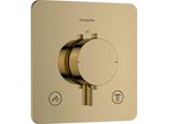 Hansgrohe Ecostat Comfort Q Thermostat Encastré Pour 2 Consommateurs, 33713990, 33713990