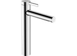 Hansgrohe Zesis S Mitigeur Monocommandé De Lavabo 230 Coolstart Pour Lavabos à Poser, Avec Vidage Push-Open, Chrome, 74732000, 74732000