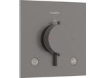 Hansgrohe Ecostat Comfort E Thermostat Encastré Pour 2 Consommateurs Avec Combinaison De SéCurité IntéGréE, 33716340, 33716340