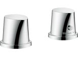 Hansgrohe Axor Starck Organic Set Prefabbricato Termostatico A 2 Fori Installazione Bordo Vasca Cromo
