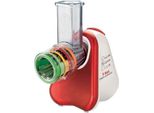 Tefal | Grattugia Elettrica | Fresh Express+ | 200 W | Colore: Bianco/Rosso Rubino