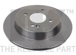 2 Dischi Freno Posteriori Nk Per Hyundai Accent I20 Kia Rio