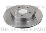 2 Dischi Freno Posteriori Nk Per Ford C-Max Focus Volvo C30 C70 S40 V50