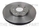 2X Disco Freno Nk 203669 Per Opel Insignia Caravan Insignia Insignia Notchback