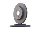 2X Febi Bilstein 39373 Disco Freno Asse Posteriore