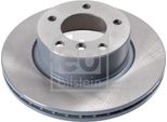 2X Febi Bilstein 23536 Disco Freno Asse Anteriore
