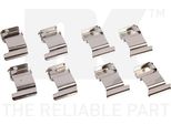 Kit Accessori Nk Pastiglie Freno A Disco 7930162 Per Mitsubishi Per Colt V (Cj_ Cp_)