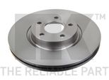 2 Dischi Freno Anteriori Nk Ford C-Max Focus Land Rover Freelander Volvo C30