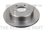 2X Disco Freno Posteriore Nk Per Dodge Caravan (Rg_)