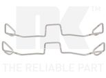 Kit Accessori Nk Pastiglie Freno A Disco 7947633 Per Audi A6 Avant (4B5 C5)