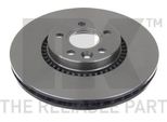 2X Disco Freno Nk 202570 Per Ford S-MAX (WA6) Galaxy (WA6) S-Max Mk1 Mpv 52 3Mm