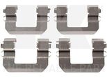 Kit Accessori Nk Pastiglie Freno A Disco 7934617 Per Hyundai Per Tucson (Jm)