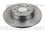 2 Dischi Freno Posteriori Nk Per Ford Focus Galaxy Mondeo Kuga S-Max Land Rover