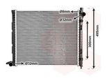 Van Wezel 02002164 Radiatore Acqua Radiatore Motore Per Land Rover Freelander Suv (L314) Freelander Suv Cabrio (L314)