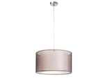 Rabalux 2632 Lampada A Sospensione 1 Spot Anastasia, E27, Marrone Argento, Rotonda, Standard, ø445Mm