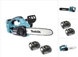Makita Duc 302 Z Motosega A Batteria 2 X 18 V = 36 V Solo + 2X Batterie 5,0 Ah - (Senza Caricatore)