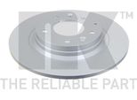2X Disco Freno Nk 313246 Per Mazda 6 Estate (Gh) 6 Station Wagon (Gy) 6 (Gg)
