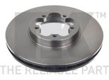2X Disco Freno Nk 202576 Per Ford Per Furgone Transit MK-7 Per Autobus Transit MK-7