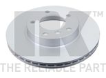 2X Disco Freno Nk 311521 Per Bmw 3 Sedan (E46) 3 Touring (E46) 51 5Mm 286Mm