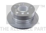 2X Disco Freno Nk 203395 Posteriore Per Vw Lt 28-46 Ii (2DA 2DD 2DH)